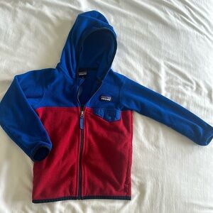 Patagonia kids micro fleece jacket, size 4T